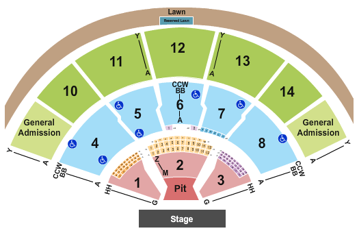 Xfinity Center RÜFÜS DU SOL Seating Chart